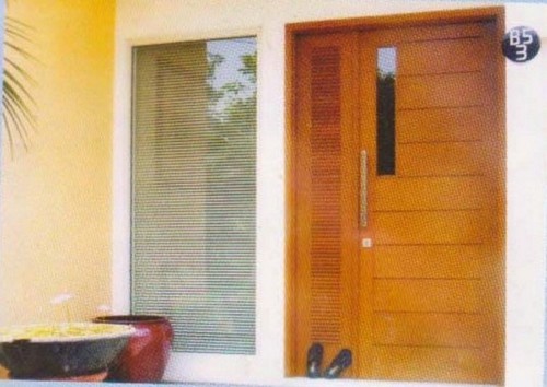 Contoh Gambar Pintu Rumah Minimalis 2 Pintu Besar Kecil 2020